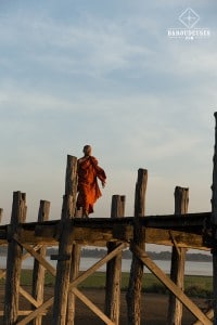 Pont U bein_moine - Amarapura