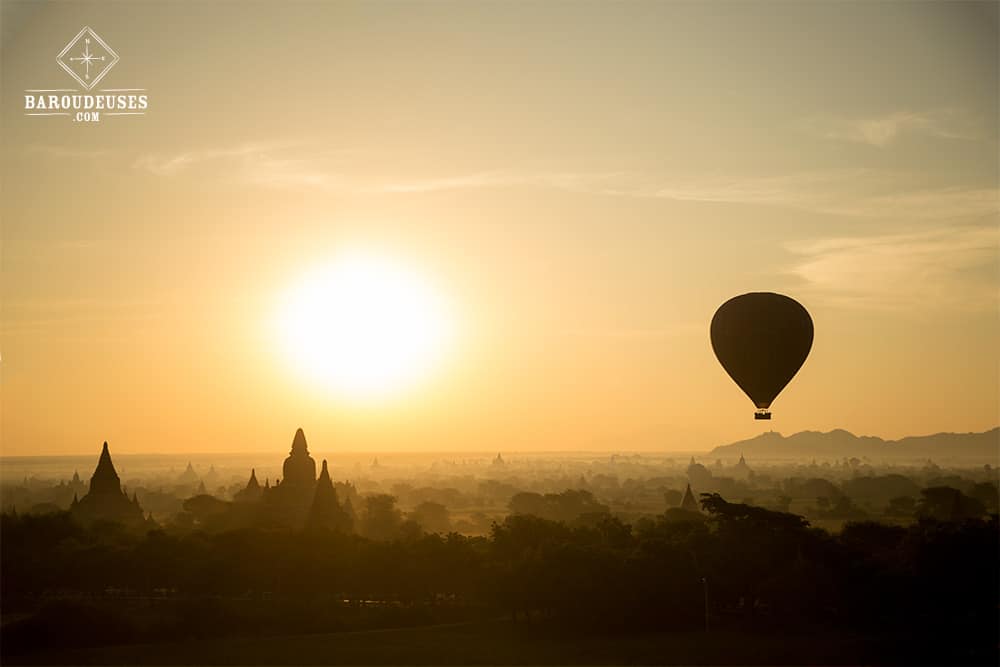 Lever de soleil en ballon - Bagan