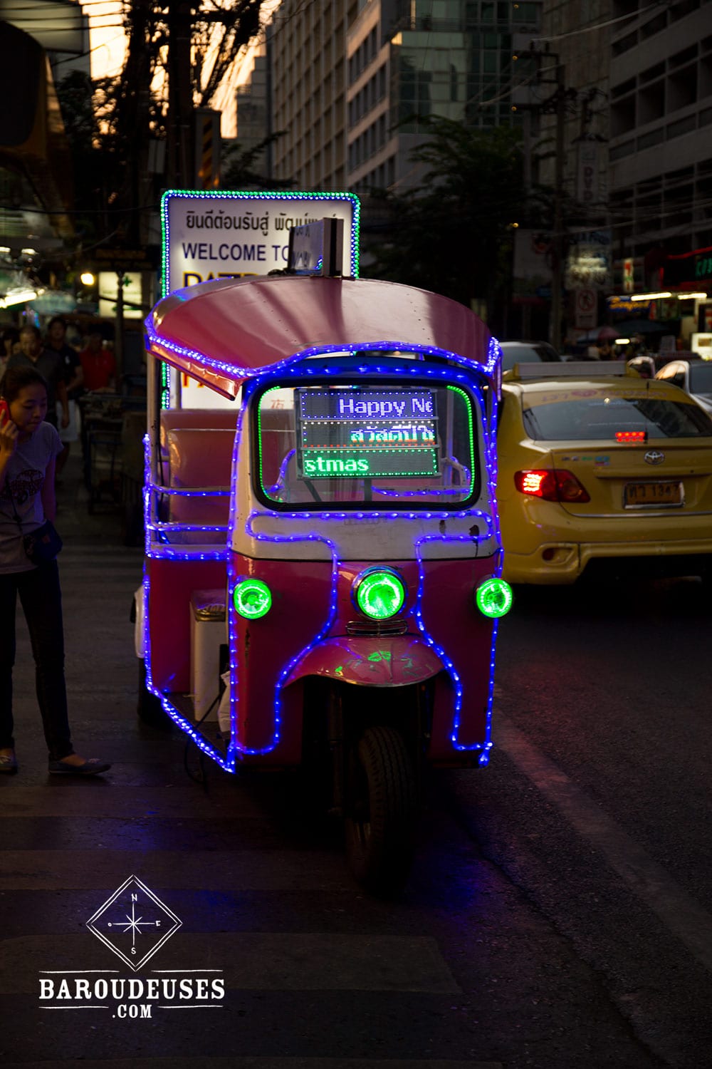 Tuk-tuk néons - Bangkok