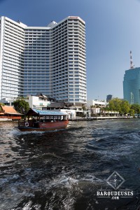 Bateau sur la Chao Praya - Bangkok
