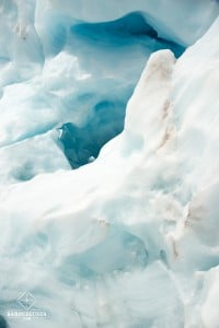 Crevasse - Glacier Franz Josef