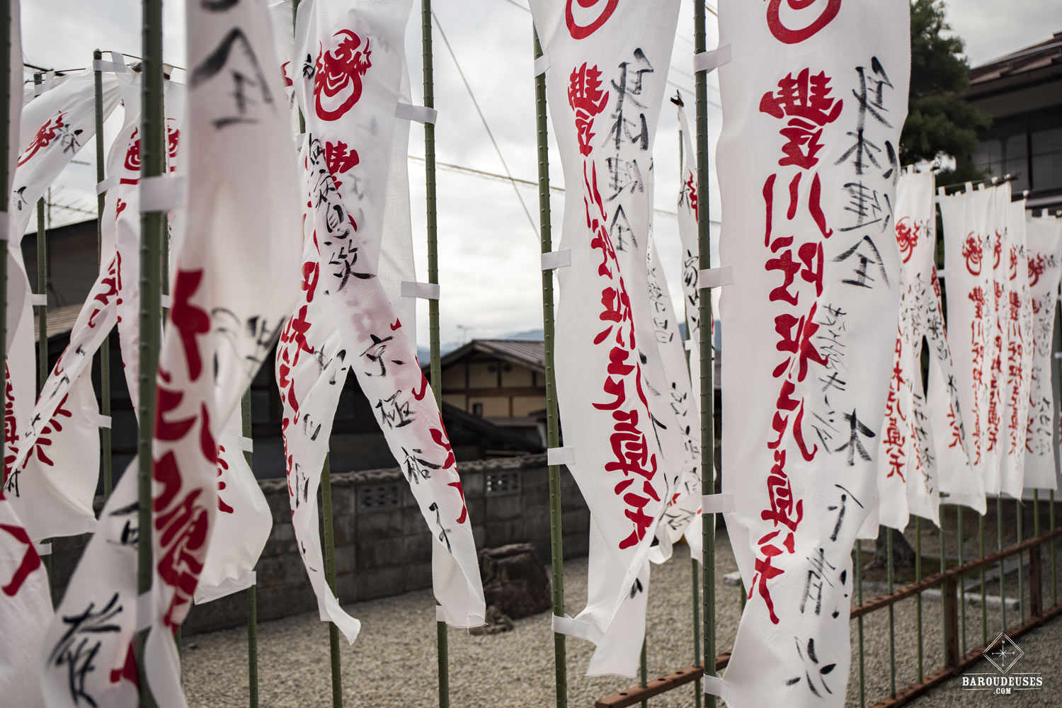 Calligraphies et temple - Takayama
