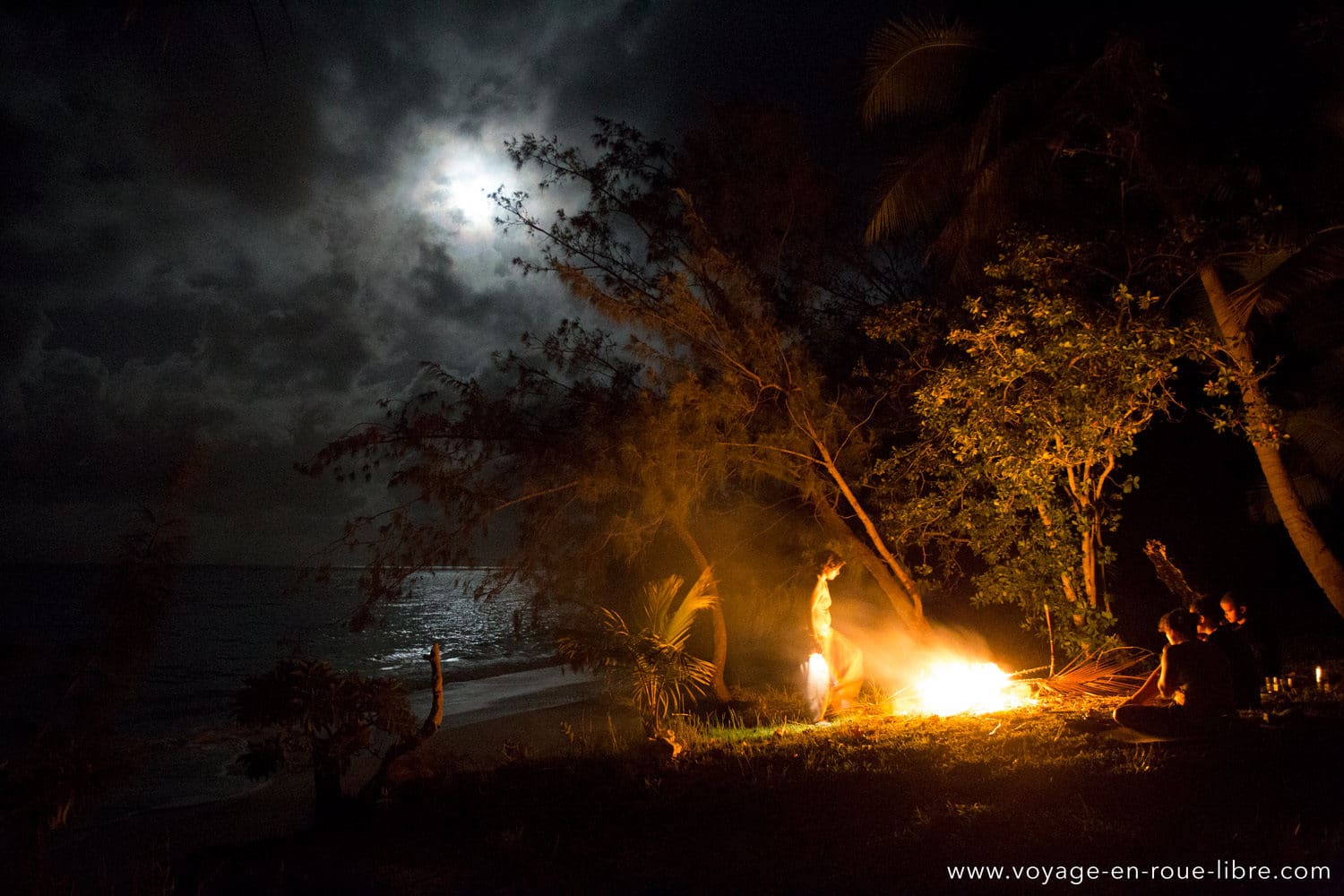 Feu de plage - Lifou - Nouvelle Calédonie