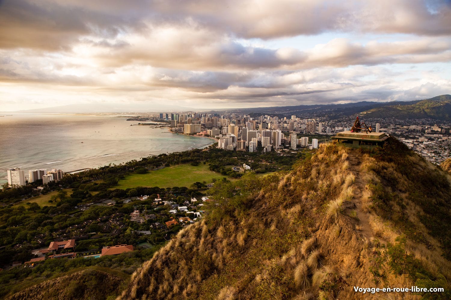 Honolulu sur l'île d'Oahu