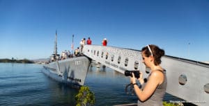 Le sous-marin USS Bowfin à Pearl Harbor