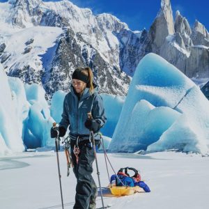 Une prochaine expédition en Patagonie pour Caroline Côté. Participation au projet Ice Legacy