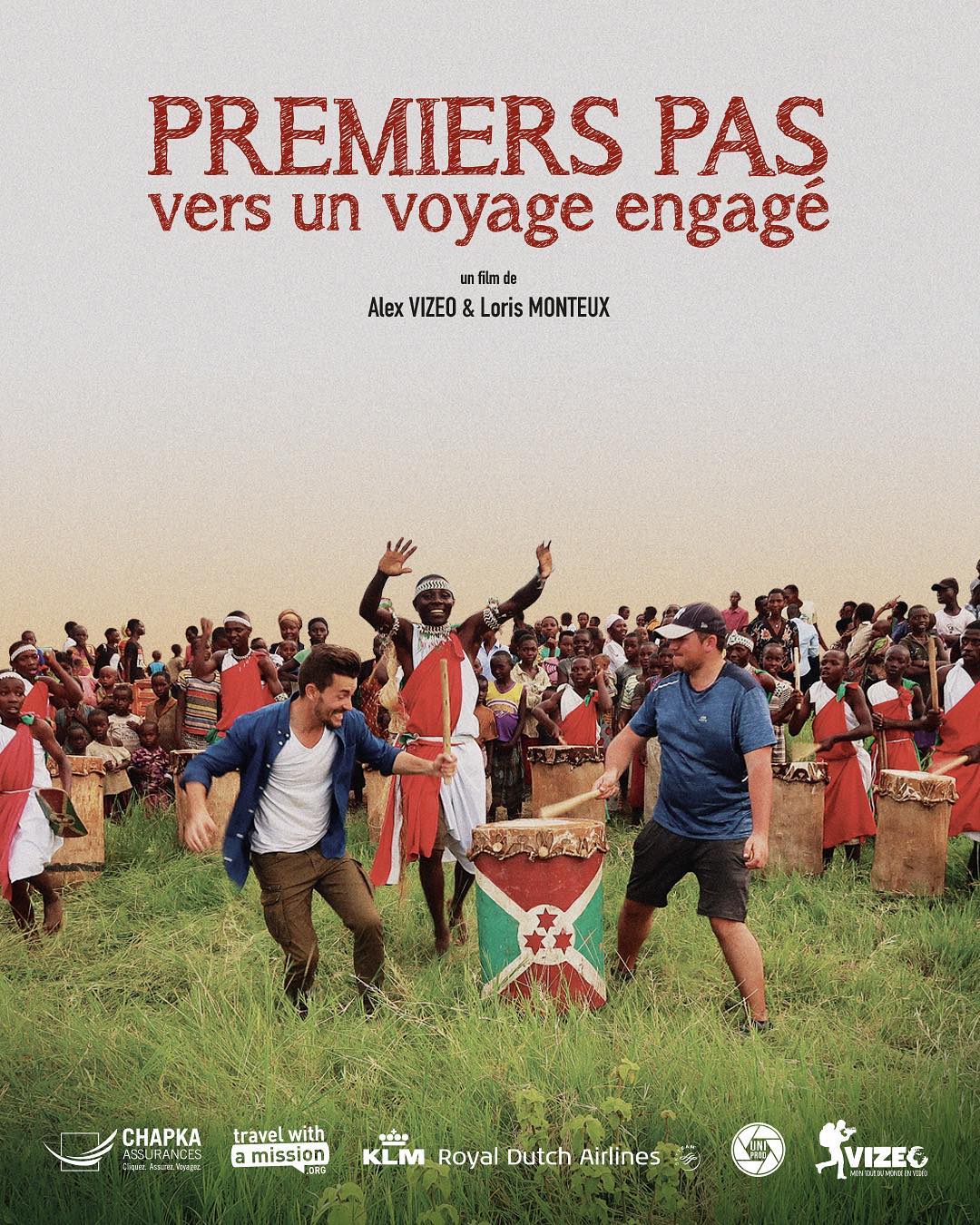 Le documentaire humanitaire d'alex Vizeo et de Loris Monteux : "Premiers pas vers un voyage engagé"