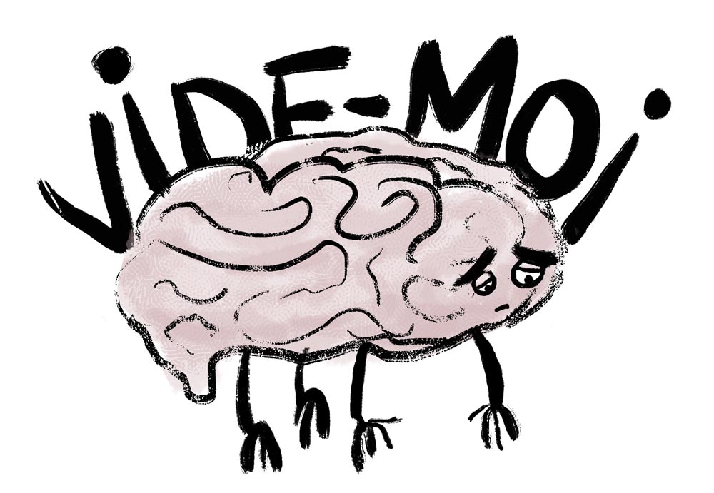 Vider son cerveau pour gagner en clarté - Illustration de Clem & Mumu