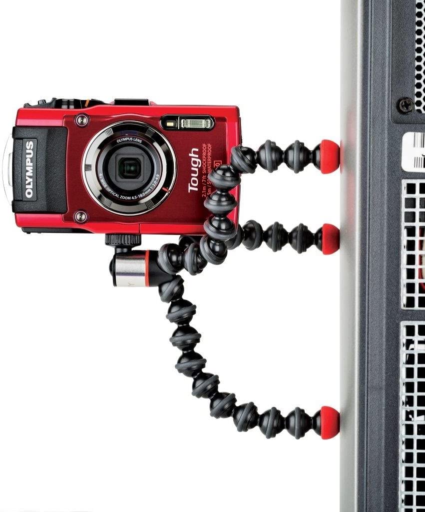 Les Gorillapod magnetic 325, des incontournables pour fixer lampes, téléphones, gopro et autres petites caméras.