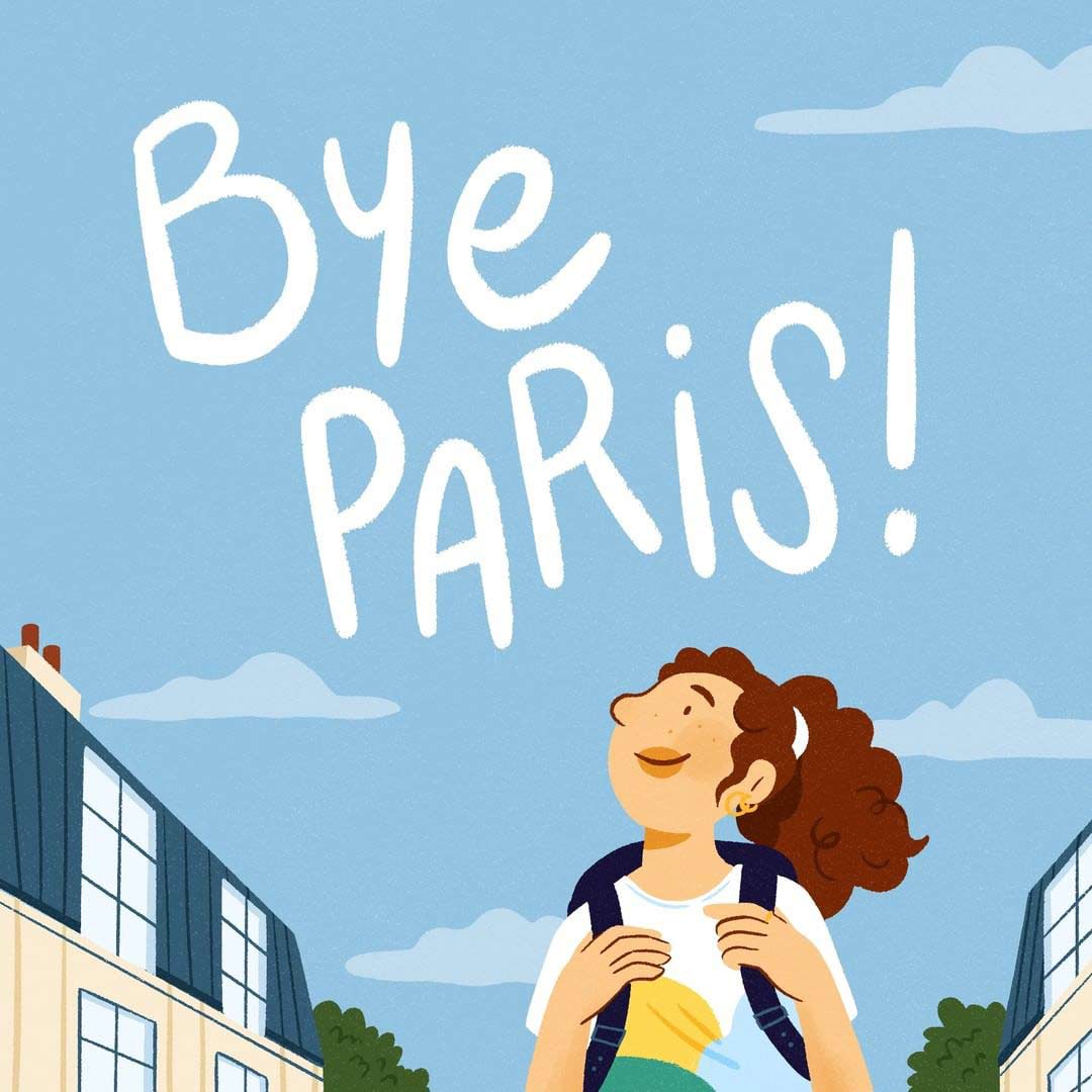 Illustration d'Aurore Bay Bye Paris