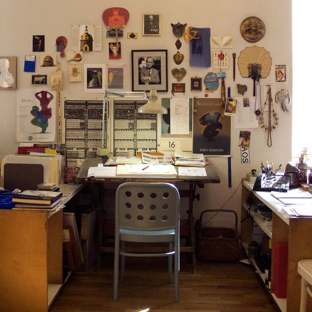 Vivre de l'illustration en freelance : Milton Glaser Studio